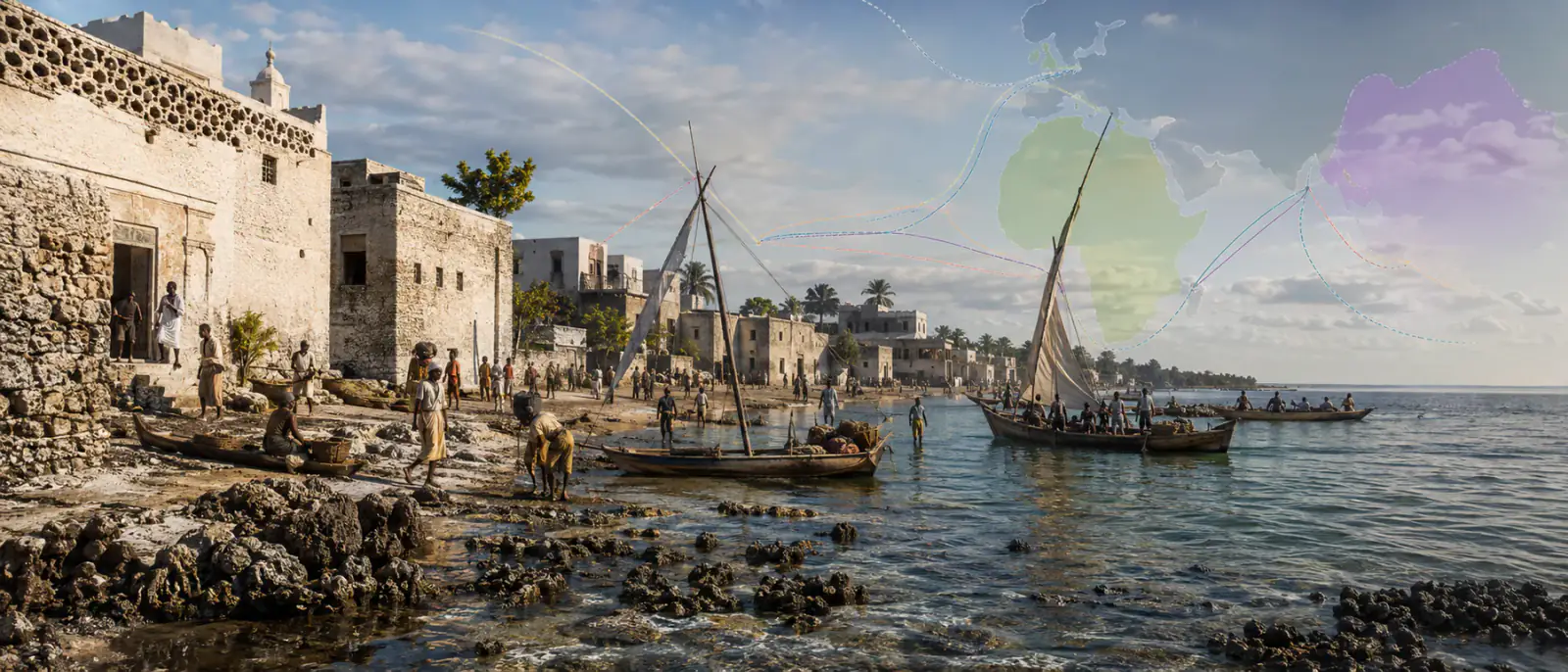 Imagen de Kilwa Kisiwani y Songo Mnara: ciudades de coral y monzón