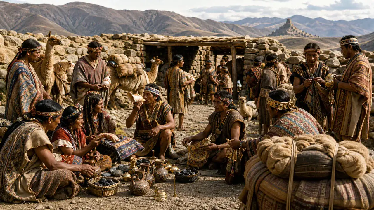 Recreación histórica específica de La semejanza viajó más lejos que cualquier ejército demostrado, Andes centrales: costa, sierra norte y central, vertientes orientales, Horizonte Temprano, aproximadamente c. 900–200 a. C.