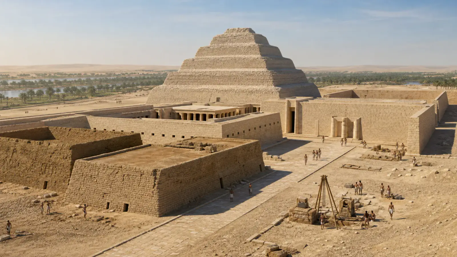Imagen de De la mastaba a la piedra escalonada