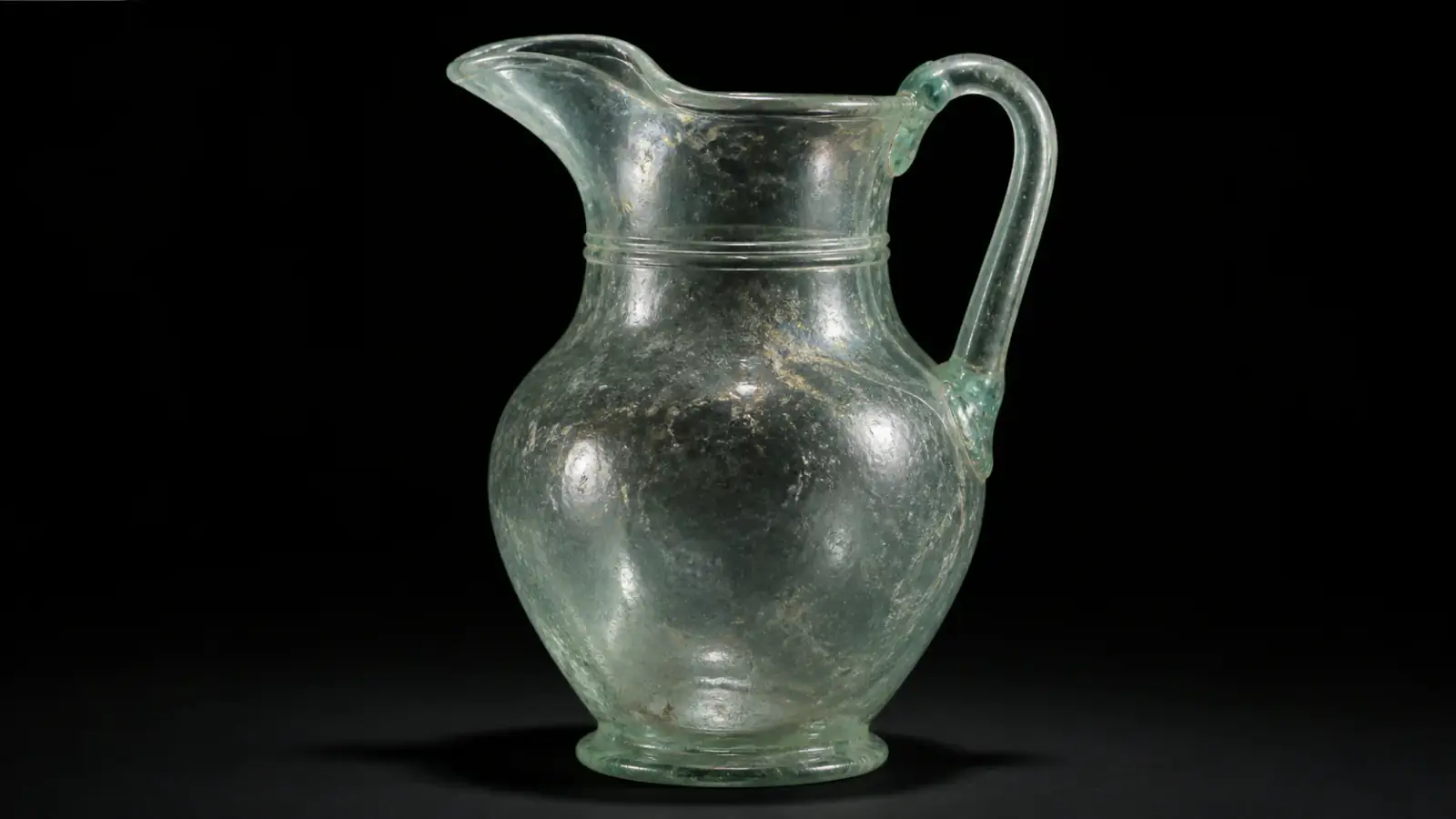 Imagen de Oinochoe romana de vidrio