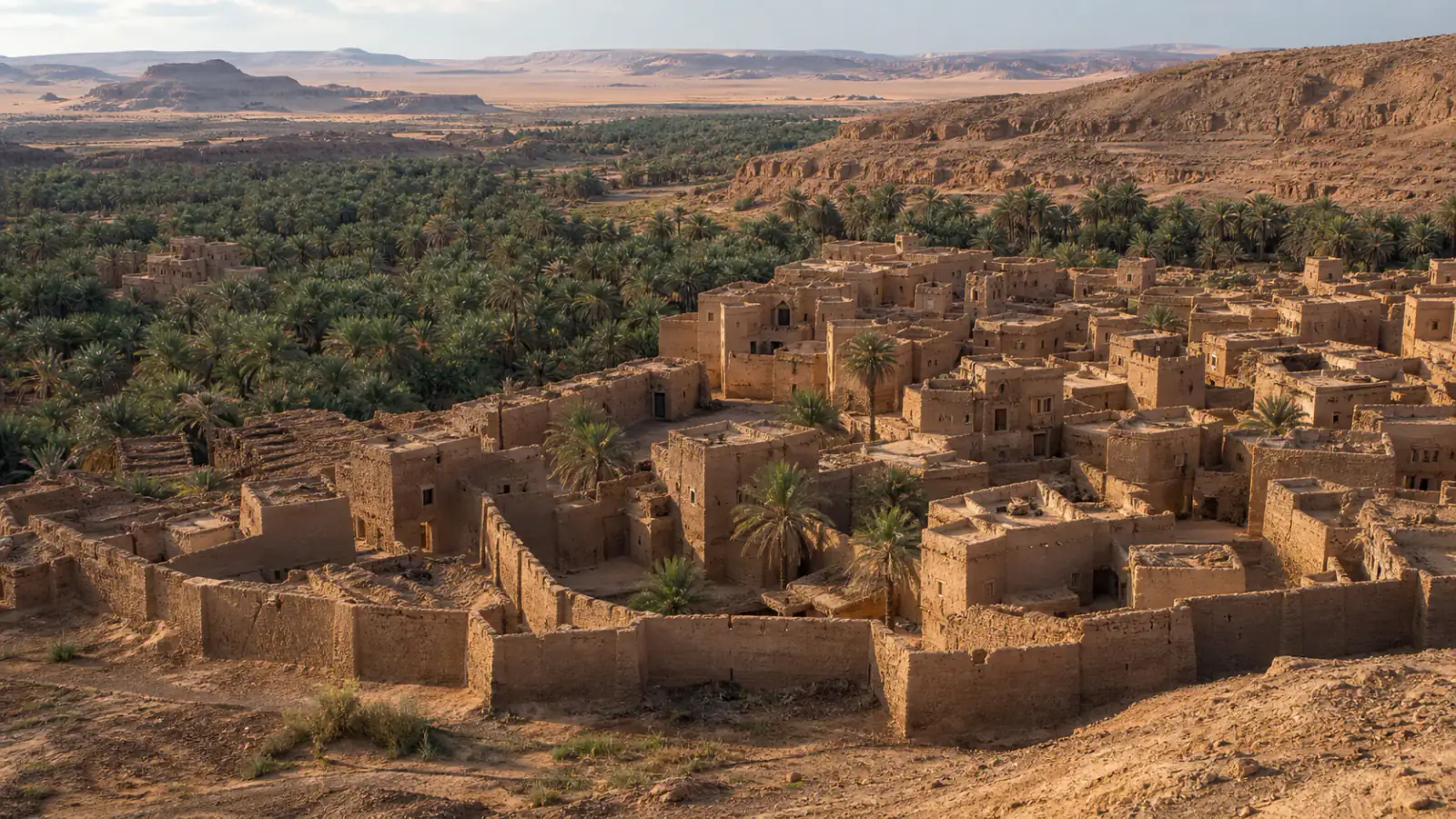 Imagen de Garama/Jarma: ciudad de tierra en el oasis