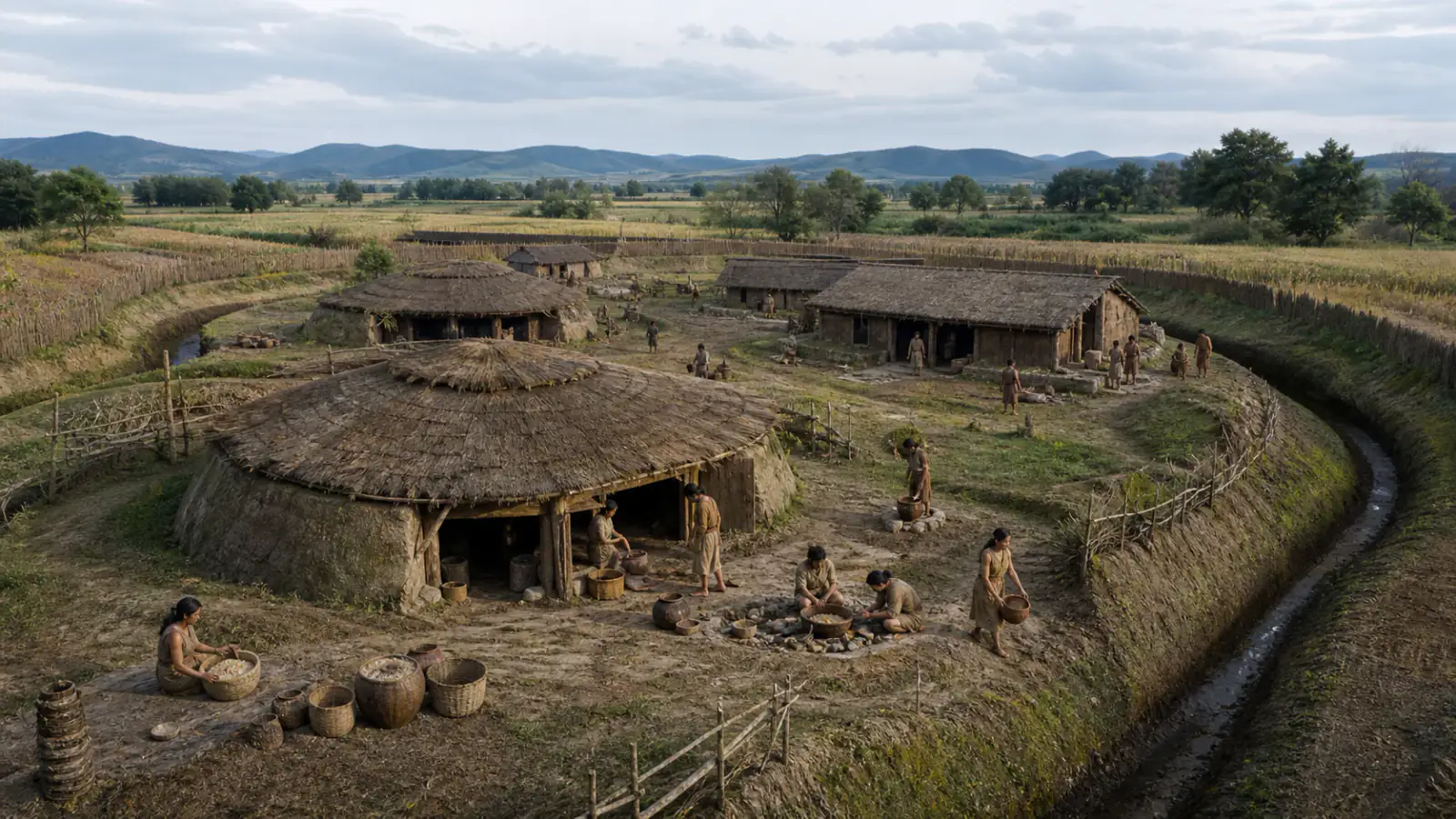 Imagen de Songguk-ri: casa, foso y comunidad