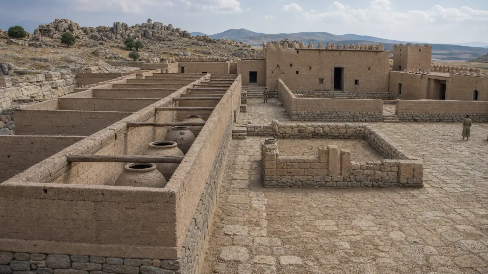 Imagen de El Gran Templo y sus almacenes
