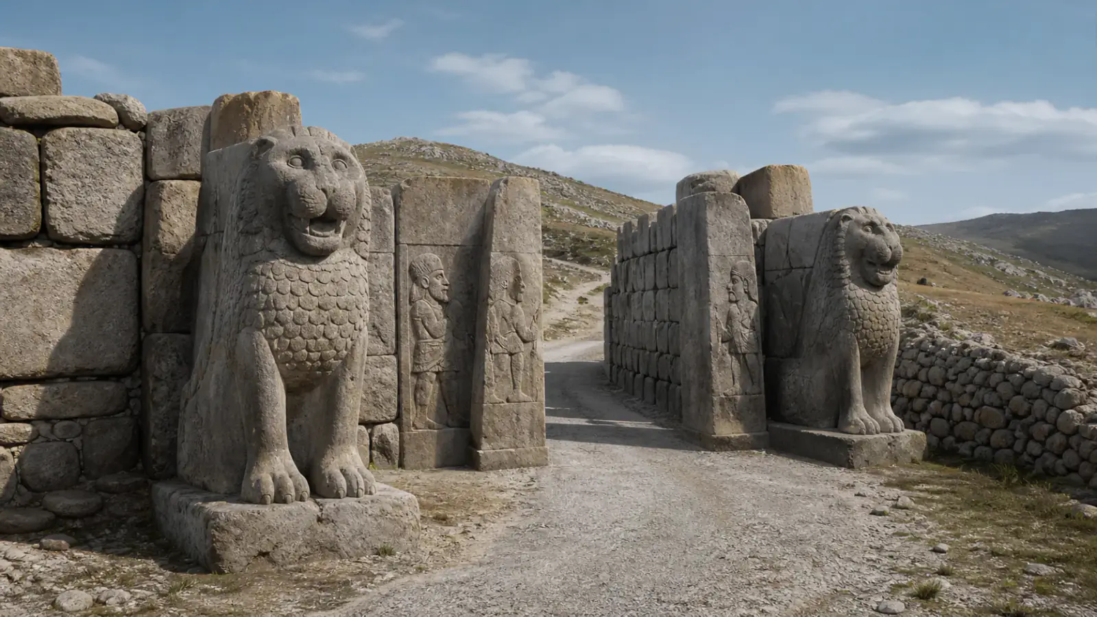 Imagen de Leones, esfinges y relieves de frontera