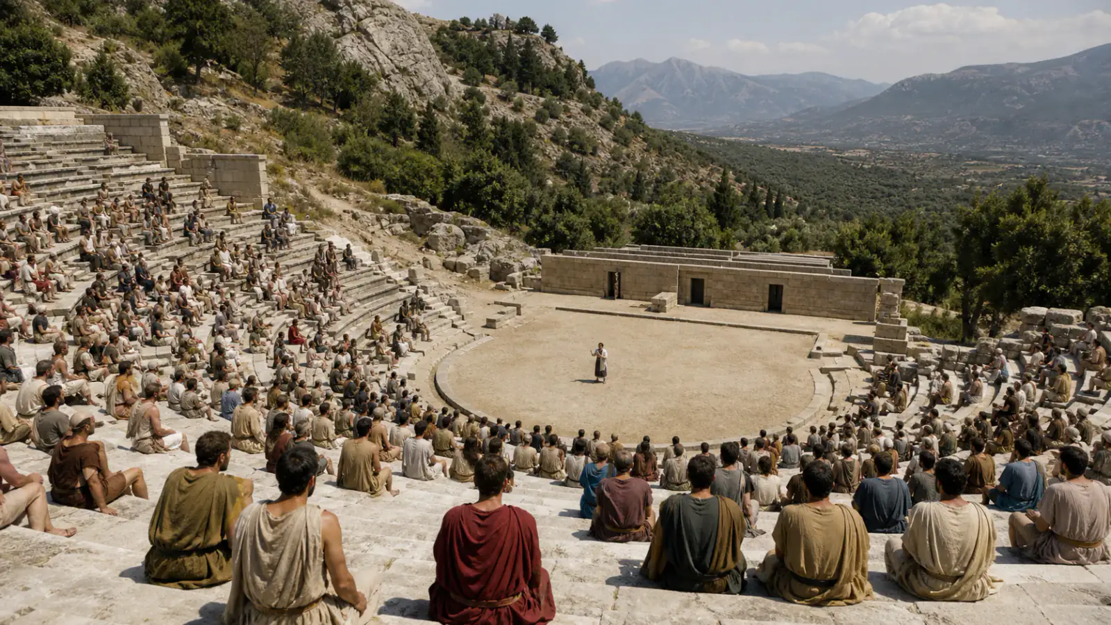 Imagen de El teatro griego: arquitectura para una comunidad