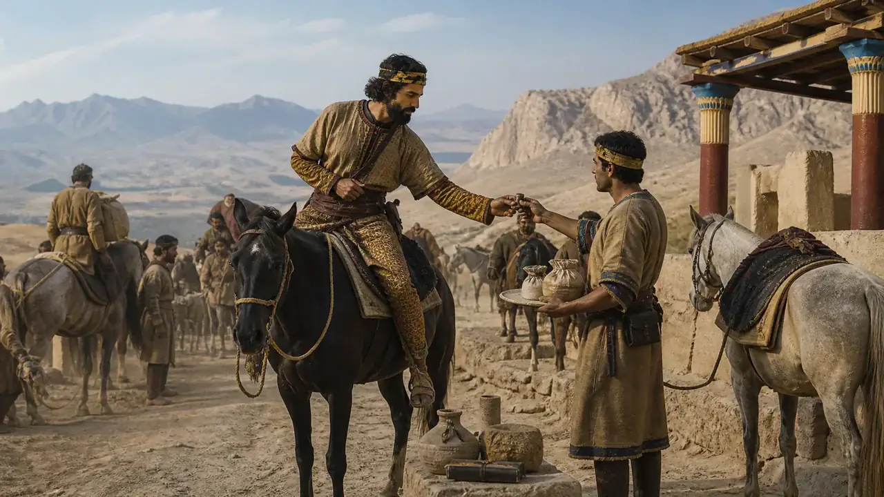 Recreación histórica específica de La red de caminos del rey, Del Egeo y Mesopotamia a Irán y Asia central, Especialmente desde finales del siglo VI a. C.