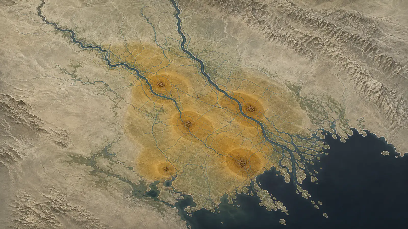 Imagen de Mapa de Sumeria