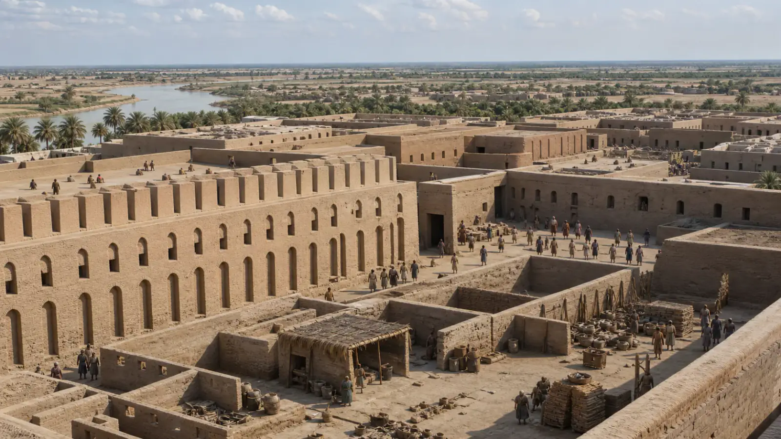 Recreación histórica específica de El recinto de Eanna: construir una ciudad ritual, Uruk/Warka, sur de Irak, ca. 3500–3000 a. C.
