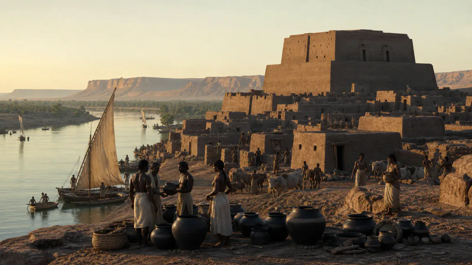 Reconstrucción histórica conceptual de Nubia