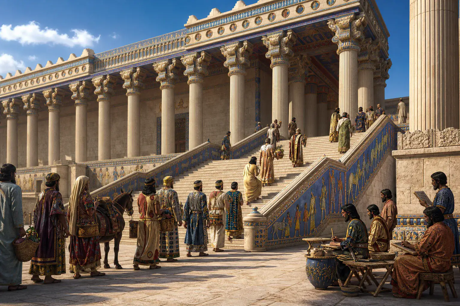 Reconstrucción histórica conceptual de Persia