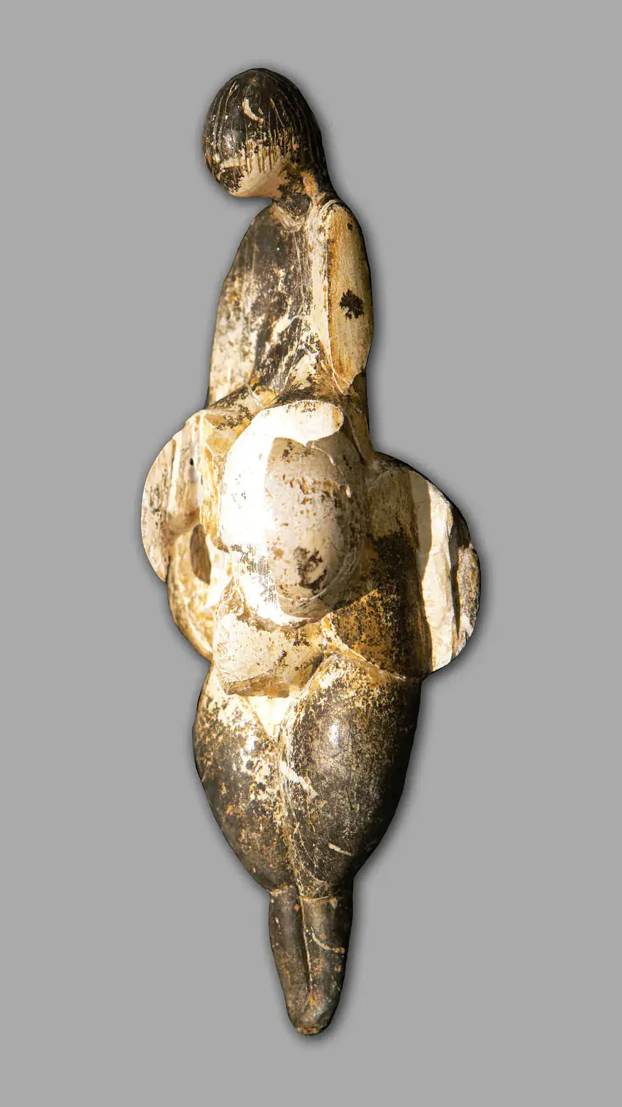 Fotografía de la Venus de Lespugue
